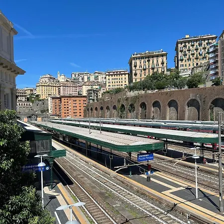 Rosa Bianca - Two-room In The Center Appartement Gênes